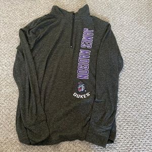 James Madison University half zip